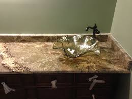 river boardoux granite, bathroom vanity