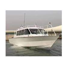 These powerboats use the following propulsion options: China 12m 40ft Aluminum Alloy Boat Full Cabin Outboard Engine Speed Crew Boat For Sale China Passenger Ferry Crew Boat