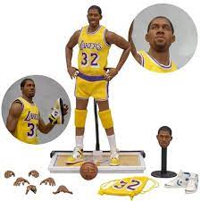 Nba Los Angeles Lakers Earvin Magic Johnson 1 6 Scale Action Figure Magic Johnson Action Figures Los Angeles Lakers