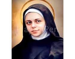 Ocean of Divine Mercy, Sacred Heart of Jesus Devotional Image. Catholic  Gift for Her. Giclee Fine Art Print. Entitled deep Calls to Deep.