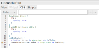 Pure javascript, no css animation. Iobroker Vis Css Animationen In Der Visualisierung Smarthome Tricks De