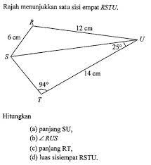 Matematik Tambahan Penyelesaian Segitiga