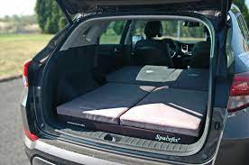 Since your vehicle is designed for transportation first, transforming it into a sleep haven means you'll need a mattress that's made with intentionality and comfort in mind. Sleeping In The Car Hyndai Tucson