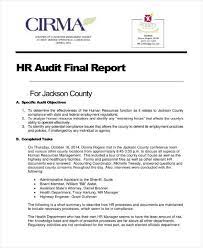 Sample Hr Audit Report Template 1 Templates Example Templates Example Checklist Template Report Template Good Work Quotes