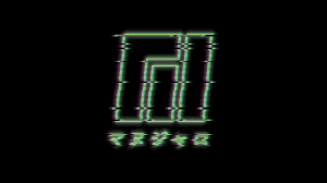 Man near torii gate wallpaper, gray temple wallpaper, landscape. I Made A Glitch Style Manjaro Wallpaper In Gimp Manjarolinux