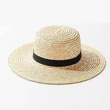 Straw Hat Boater Hat Retro Hat Beach Hat Hats Women Etsy Retro Hats Boater Hat Beach Hat