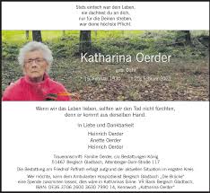 The bank operates locally and provides a wide range of banking services to its members. Traueranzeigen Von Katharina Oerder Wirtrauern