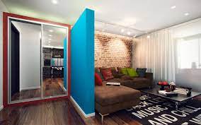 Studio Apartment For A Young Man Created With Victoria Misharina Interior Art Interior House Colors