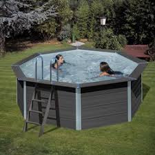 Gre Avantgarde Round Composite Pool With Sand Treatment Plant 410x124 Cm Kpco41 Brycus