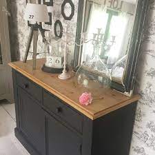 Comment peindre un meuble en noir mat ? Meuble Repeint En Noir Mat Peindre Meuble Bois Mobilier De Salon Relooking Meuble
