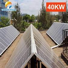 Solar Energy System 40kw Three Phase Solar System