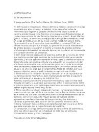 A la hora de programar un juego o cualquier otro tipo de actividad, la podemos realizar de dos maneras claramente diferenciadas teniendo en cuenta el tiempo disponible, la situación bajo la que. Critica De Cine El Juego Perfecto Cine Ocio