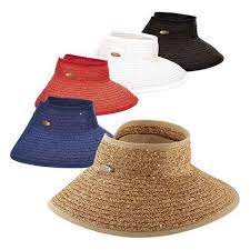 Large Roll Up Sun Visor With Sequins Sun Visors Visor Summer Hats For Women