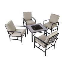 Check spelling or type a new query. Hampton Bay Grand Parkway 5 Piece Patio Fire Pit Set The Home Depot Canada