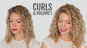 Product free curly hair routine for max definition. How To Restyle Curly Hair Fast And Get Mega Volume Youtube