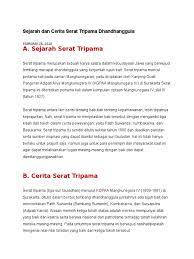 Check spelling or type a new query. Sejarah Dan Cerita Serat Tripama Dhandhanggula Pdf