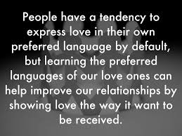 If we want to create lives filled with love and meaning, we have to work at it. 5 Languages Of Love By Zachary Lafleur