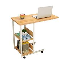 T Day End Tables Bedside Table Side Table 2 Tier Bedside Computer Desk Desktop Home Simple Desk Bedroom Movab Furniture Computer Desk Simple Desk Bedroom Desk