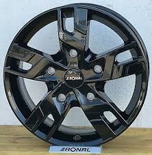 Mit dem klick auf den button „zustimmen erklären. 4 Alufelgen 7x17 5 160 Ford Transit Tourneo Custom Ronal R64 Schwarz Lackiert Eur 514 64 Picclick De