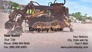 Maybe you would like to learn more about one of these? Excavating Business Cards