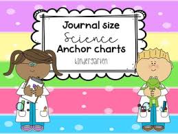 Journal Size Science Anchor Charts Kindergarten