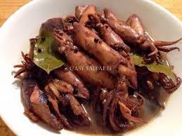 Casa Baluarte Adobong Pusit Recipe Pusit Recipe Filipino Recipes Squid Recipes