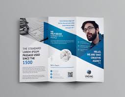 Cerberus Corporate Tri Fold Brochure Template Graphic Templates In 2020 Trifold Brochure Design Trifold Brochure Brochure Template