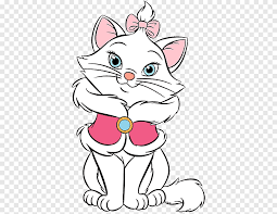 Marie kitten cat drawing the walt disney company, aristocats png. Aristocats Marie Illustration Marie Cat Drawing Youtube Mary White Mammal Png Pngegg