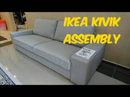 The color of actual products maybe a bit different from the photo because different display screens and lighting make them all look a little different. Ikea Kivik Sofa Assembly Timelapse Youtube