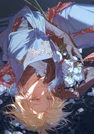 on back, rook hunt, cowboy shot, 1boy, red sash - Anime R34