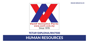 Was established in the year of 1999; Vanli Auto Spares Sdn Bhd Kerja Kosong Kerajaan