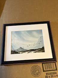 New Mexico Desert Landscape Watercolor By Jack Dietrich