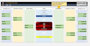 World Cup 2018 Excel Template