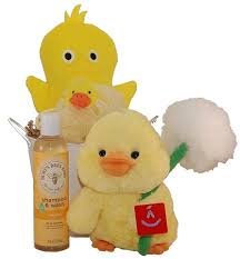 Customer say that it is a great gift set, perfect for a shower. Burt S Bees Baby Ducky Spa Gift Basket At Gift Baskets Etc