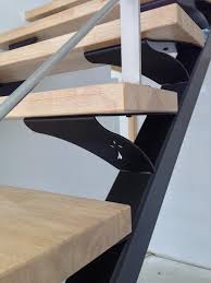 Support De Marche Decoupe Au Laser Sur Mesure Art Metal Concept Staircase Design Floating Stairs Spiral Stairs