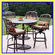 54 Reference Of Bar Height Patio Set Metal In 2020 Bar Height Patio Set Outdoor Patio Bar Patio Bar Set