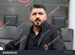 Milano Italy 02th April 2019 Italian Football Serie A Ac Milan Vs Udinese Calcio Gennaro Gattuso Head Coach Of Ac Mi Milano Football Italy Photo Editing
