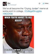 Apparently Michael Jordan Thinks The Meme Of His Crying Face Is Funny Crying Face Michael Jordan Meme Jordan Meme