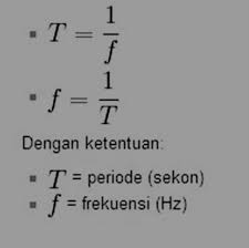 Rumus Periode Dan Frekuensi Getaran