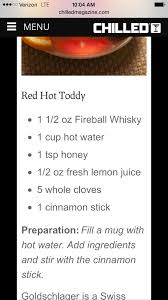Fireball Hot Toddy Hot Toddy Toddy Recipe Hot Toddies Recipe
