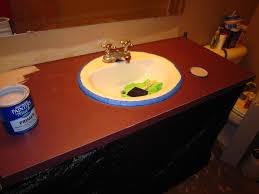 Gold for some of the pink or lighter types of granite, or silver for darker varieties of granite. Diy Faux Granite Countertop Without A Kit For Under 60 Oooh I Could Totally Do That