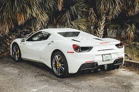 Hd Wallpaper White Ferrari 458 Coupe Ferrari 488 Gtb Sports Car Luxury Wallpaper Flare