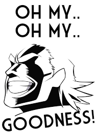 Oh My Oh My Goodness Metal Poster Print Cafer Korkmaz Displate In 2020 Hero Poster My Hero Academia Poster Prints