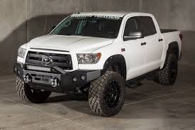 With 2 round light mounts. Ici Fbm42tyn Rt Front Bumper With Rt Series Light Bar Toyota Tundra 2007 2014 Toyota Tundra 2012 Toyota Tundra 2010 Toyota Tundra