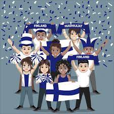 Group Of Supporter From Finland National Football Team National Football Teams National Football Football