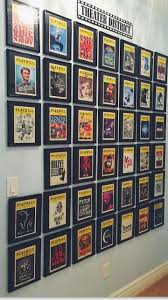 Playbills Love Personal Touches In A Home Broadway Themed Room Broadway Rooms Playbill Decor
