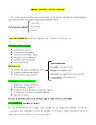 Medicina Legal 2 - Material de repaso - Profesor. Dr. Franklin González  Por: Lic. Thaís Grimón TEMA - Studocu