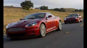 2009 aston martin db9 s/n 11070, finished from new in an elegant tungsten silver with sahara tan leather over luxurious obsidian black carpets. 2008 Aston Martin Dbs Vs 2009 Ferrari 599 Gtb Fiorano Car And Driver Youtube