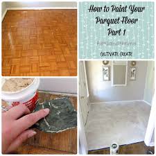 Cultivate Create Painted Parquet Floor Parquet Flooring Wood Parquet Flooring Flooring
