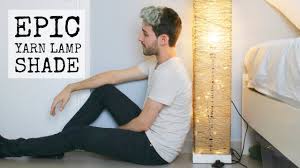Diy ikea floor lamp shade. Diy Epic Yarn Lamp Shade Ikea Renovation Dandiy Youtube